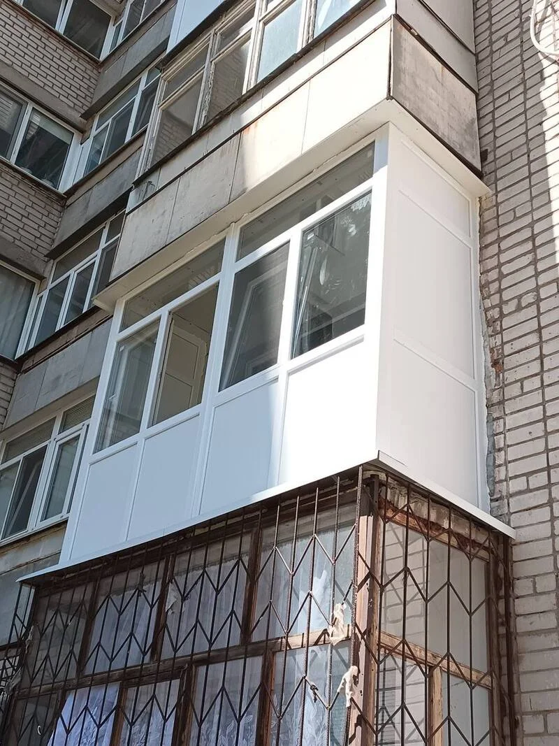 Пластиковый балкон в Николаеве